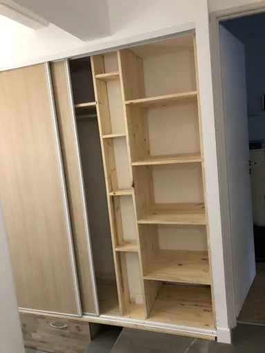 Fabrication penderie a soustons, Léon, DML Multiservices