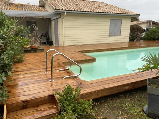 Pose terrasse bois à Soustons, Léon, DML Multiservices