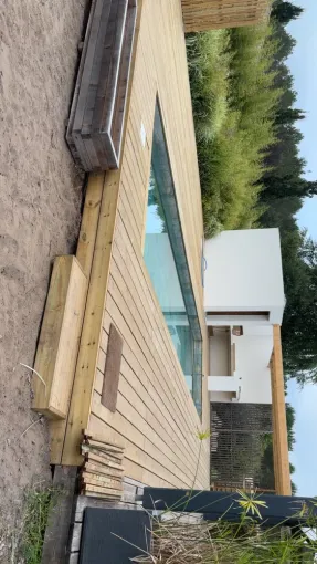 Pose et fabrication terrasse bois à Vielle-Saint-Girons, Léon, DML Multiservices