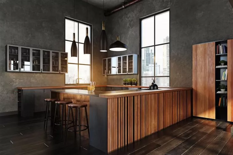 À qui s'adresser pour installer un bar sur mesure dans une cuisine américaine ?, Léon, DML Multiservices
