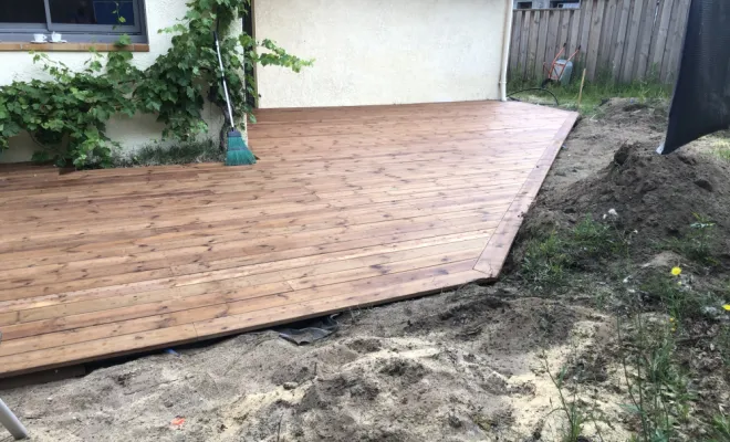 Fabrication et pose terrasse bois a soustons , Léon, DML Multiservices