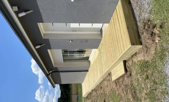 Fabrication et pose terrasse bois a Soustons, Léon, DML Multiservices