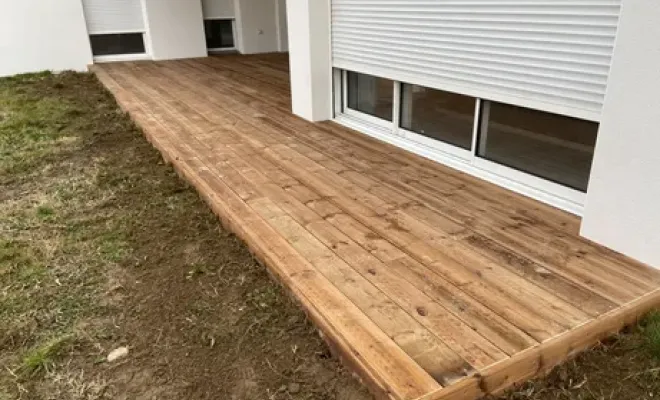 Pose terrasse bois à Soustons, Léon, DML Multiservices