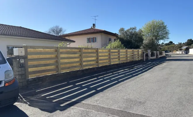 Fabrication et pose clôture à Soustons, Léon, DML Multiservices