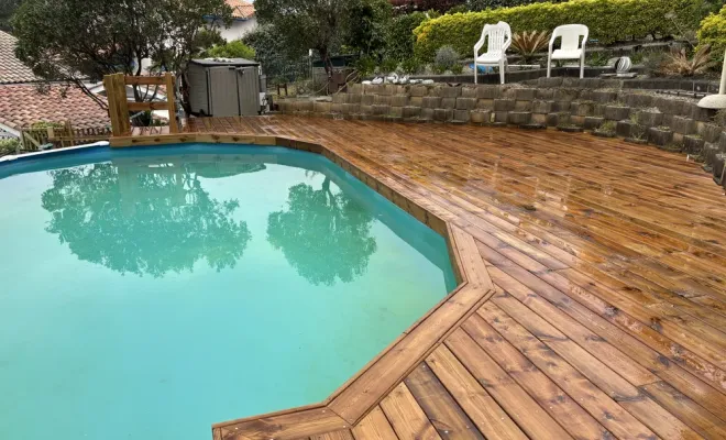 Pose terrasse bois a capbreton, Léon, DML Multiservices