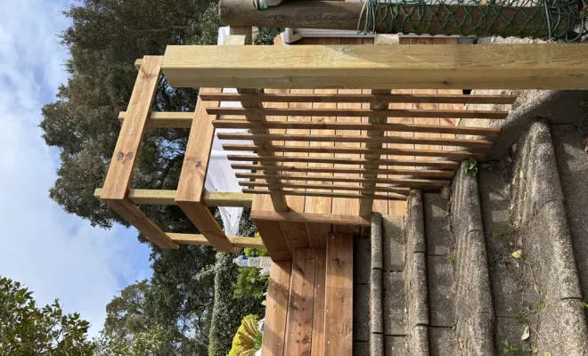 Pose et fabrication terrasse bois à Capbreton, Léon, DML Multiservices