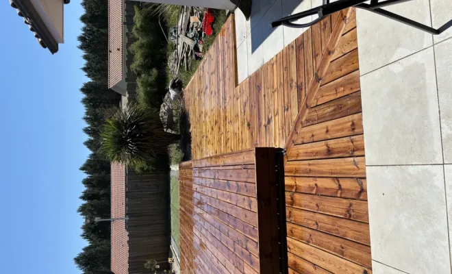 Pose et fabrication terrasse bois à Linxe, Léon, DML Multiservices