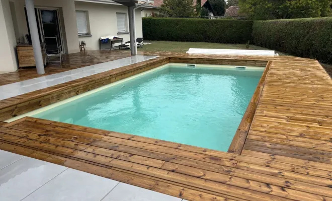 Pose terrasse bois et carrelage a LEON, Léon, DML Multiservices